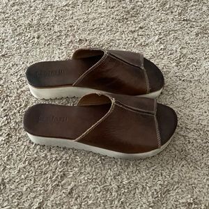Bed Stu sandals tan